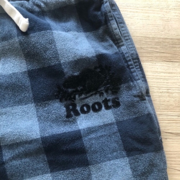 Roots Blue and Black Casual Shorts - Picture 7 of 7